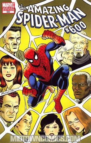 Amazing Spider-Man Vol 2 #600 Cover D Incentive John Romita Sr Variant Cover 