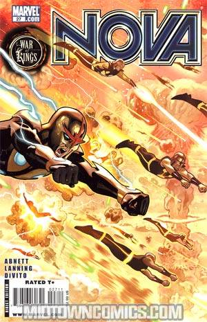 Nova Vol 4 #27 (War Of Kings Tie-In)