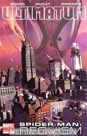 Ultimatum Spider-Man Requiem #1 Cover B 2nd Ptg Stuart Immonen Variant Cover