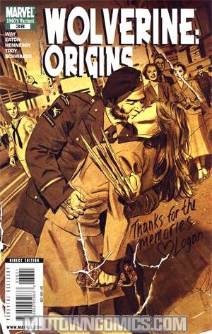 Wolverine Origins #38 Cover B Incentive 40s Decade Variant Cover