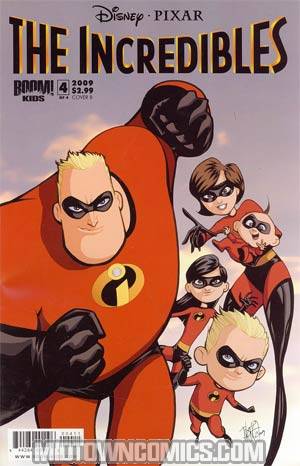 Disney Pixars Incredibles Family Matters #4 Cover B