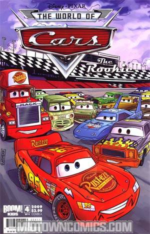 Disney Pixars World Of Cars The Rookie #4 Cover A