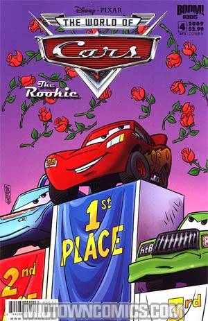 Disney Pixars World Of Cars The Rookie #4 Cover B