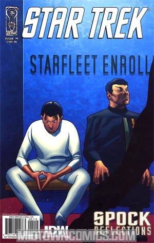 Star Trek Spock Reflections #1 Incentive David Williams Variant Cover