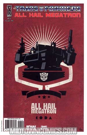 Transformers All Hail Megatron #13 Incentive Trevor Hutchison Variant Cover
