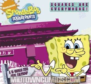 Spongebob Squarepants 2010 7x7 Inch Mini Wall Calendar