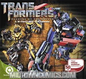 Transformers 2010 6x6 Inch Mini Wall Calendar