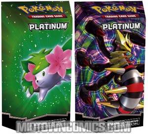 Pokemon Platinum Theme Deck Display