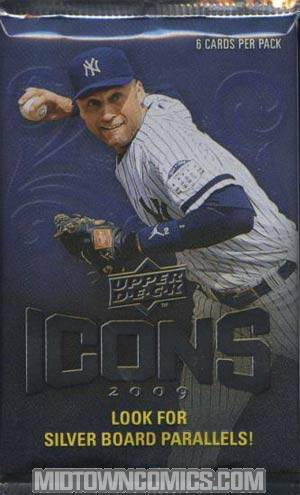 Upper Deck 2009 Icons MLB Trading Cards Pack