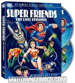 Superfriends Lost Episodes DVD