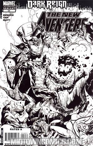 New Avengers #54 Cover C 2nd Ptg Billy Tan Variant Cover (Dark Reign Tie-In)