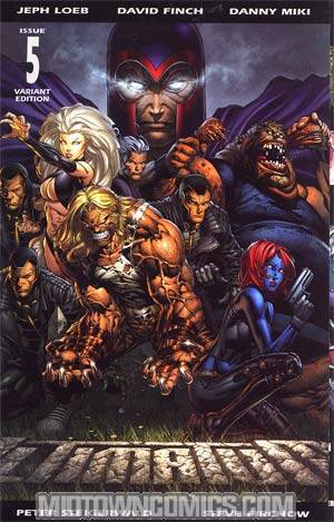 Ultimatum #5 Cover B Variant David Finch Gatefold Cover