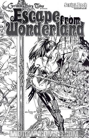 Escape From Wonderland #1 Script Book