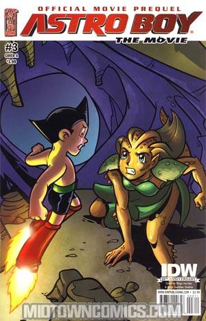 Astro Boy Movie Prequel Underground #3 Regular Cover A