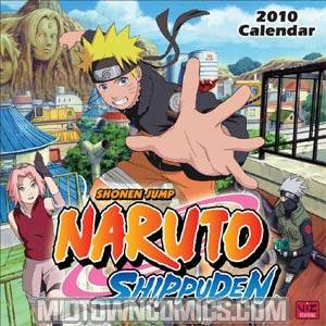 Naruto Shippuden 2010 12x12 Inch Wall Calendar
