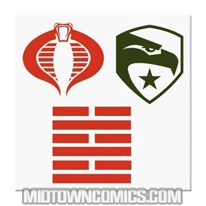 GI Joe Rise Of Cobra Tattoo Set