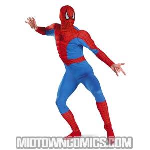 Spider-Man Classic Muscle Chest Adult Mens Costume X-Large (42-46)