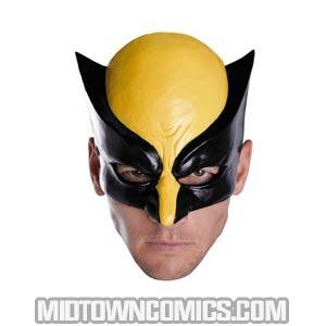 Wolverine Yellow 3/4 Adult Vinyl Mask