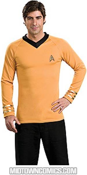 Star Trek Classic Deluxe Captain Kirk Mens Shirt Large