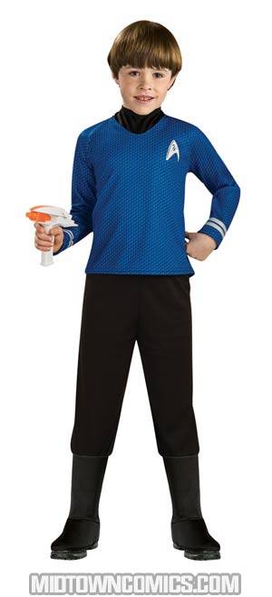 Star Trek Movie Deluxe Spock Child Shirt Large