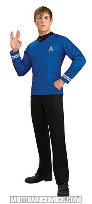 Star Trek Movie Deluxe Spock Mens Shirt Medium