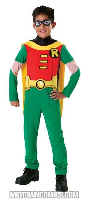 Teen Titans Animated Robin Child Costume Large