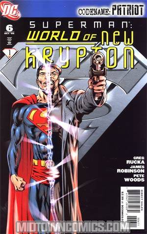 Superman World Of New Krypton #6 Regular Fernando Dagnino Cover (Codename Patriot Part 1)