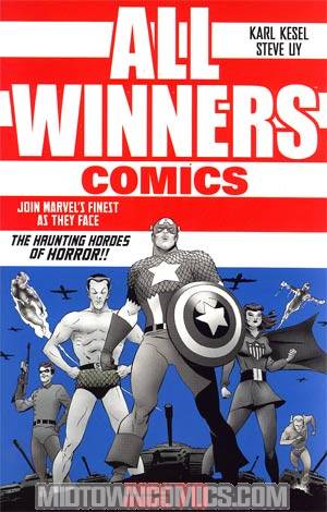 All Winners Comics #1 Cover B 70th Anniversary Special Incentive Marcos Martin Variant Cover       