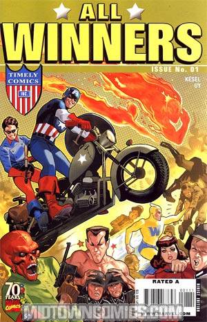 All Winners Comics #1 Cover C 70th Anniversary Special Regular Daniel Acuna Cover        