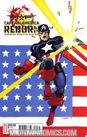 Captain America Reborn #2 Cover B Incentive Tim Sale Variant Cover