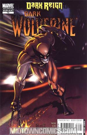 Dark Wolverine #75 Cover C 2nd Ptg Variant Cover (Dark Reign Tie-In)