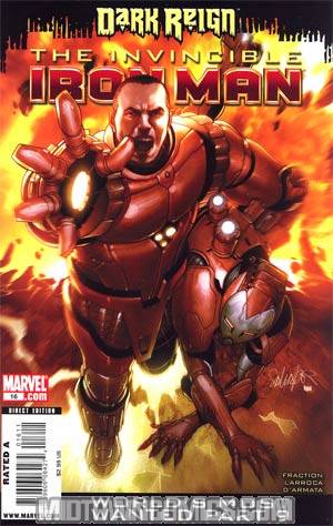 Invincible Iron Man #16 Cover A Regular Salvador Larroca Cover (Dark Reign Tie-In)