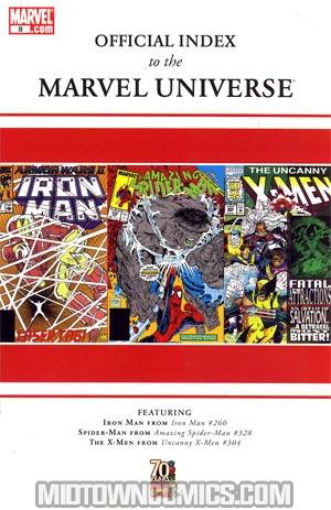 Official Index To The Marvel Universe #8