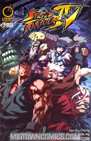 Street Fighter IV #3 Cvr B Joe Ng