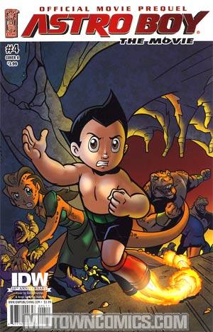 Astro Boy Movie Prequel Underground #4 Regular Cover A