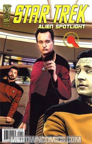 Star Trek Alien Spotlight Q Regular Joe Corroney Cover