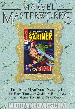 Marvel Masterworks Sub-Mariner Vol 3 HC Variant Dust Jacket