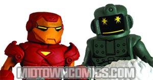 Marvel Minimates Series 32 Extremis Iron Man & Titanium Man 2-Pack