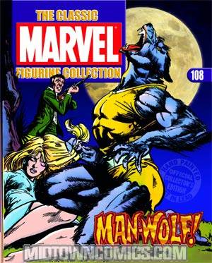 Classic Marvel Figurine Collection Magazine #108 Man-Wolf