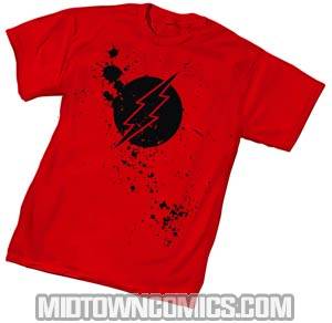 Flash Splatter Symbol T-Shirt Large