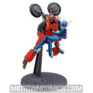 Bubblegum Crisis Motoslave Priss 1/15 Scale Action Figure Metallic Version