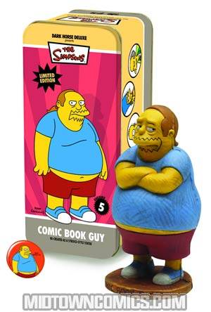 Simpsons Classic Character #5 Comic Book Guy Mini Statue