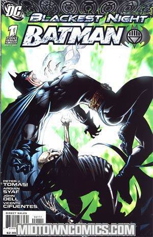 Blackest Night Batman #1 Cover A 1st Ptg Regular Andy Kubert Cover