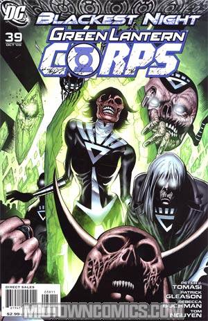 Green Lantern Corps Vol 2 #39 Cover A Regular Patrick Gleason Cover (Blackest Night Tie-In)