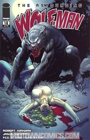 Astounding Wolf-Man #18 Cover B Incentive Frank Cho Variant Cover