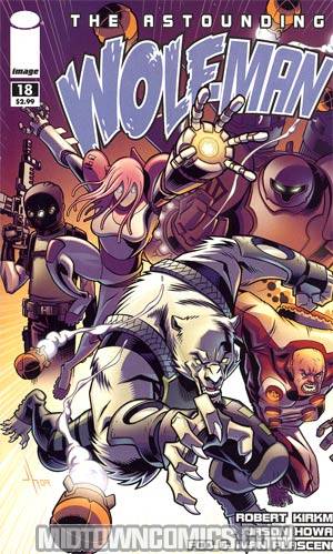 Astounding Wolf-Man #18 Cover A Regular Jason Howard Cover