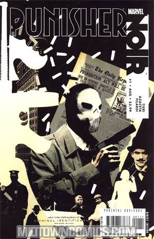 Punisher Noir #1 Cover A Regular Tim Bradstreet Cover
