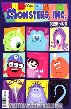 Disney Pixars Monsters Inc Laugh Factory #1 Cover B