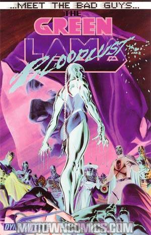 Project Superpowers Meet The Bad Guys #1 Cover D Incentive Alex Ross Negative Art Variant Cover