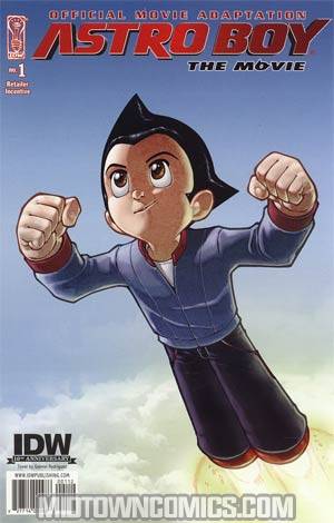 Astro Boy Movie Adaptation #1 Incentive Gabriel Rodriguez Variant Cover